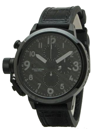 U-Boat 6204 Flightdeck Black Ceramic replica watch